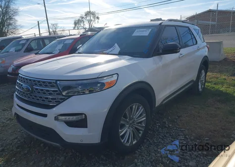 2021 Ford Explorer Limited z USA, uszkodzony, nr VIN 1FMSK7FH9MGB62906